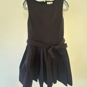 Crewcuts Black cotton poplin Kids Dress